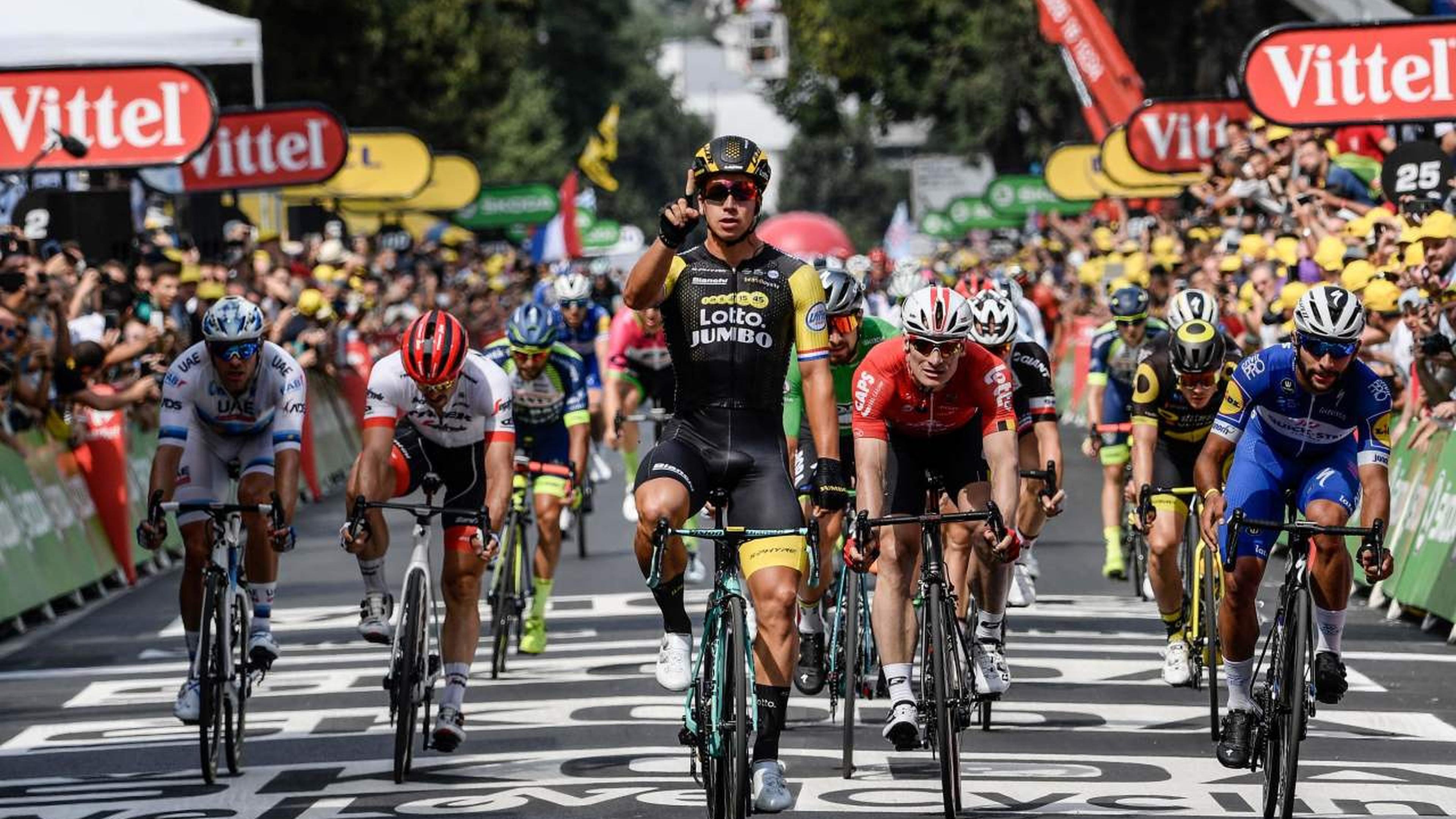 Tour de France Groenewegen à nouveau le plus rapide Virgule